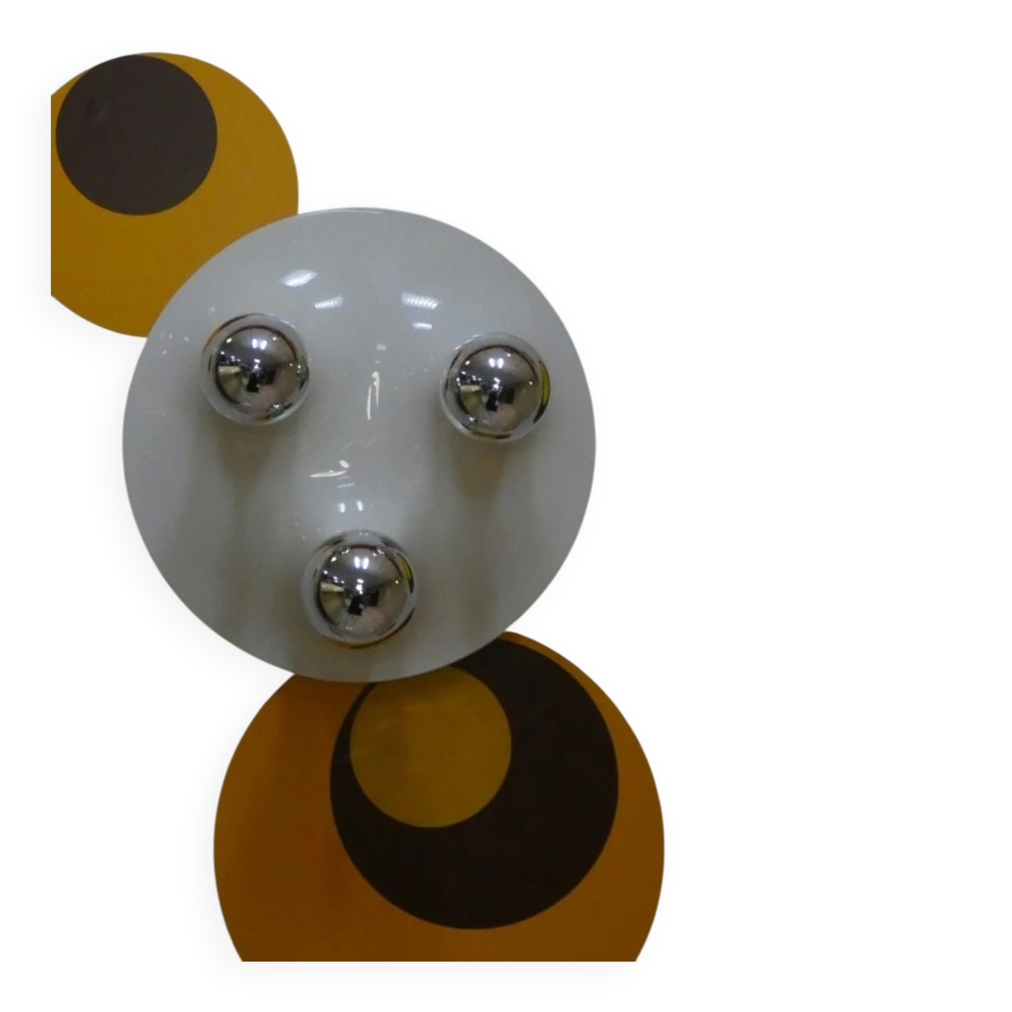 Ceiling lamp Triteti by Vico Magistretti for Artemide, Italy, 1960s