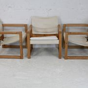 Set of 3 Diana armchairs by Karin Mobring, Ikéa, circa 1970