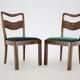 1930s Set of 4 Art Deco Dining Chairs, Czechoslovakia