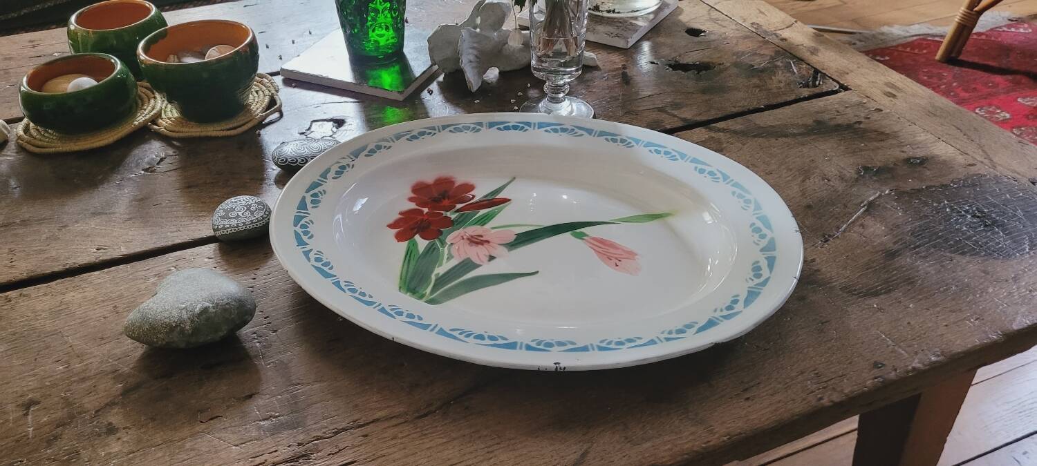 Dish Bumper Harvest China vintage