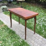 Dining table folding old rosewood from 2 to 6 people
