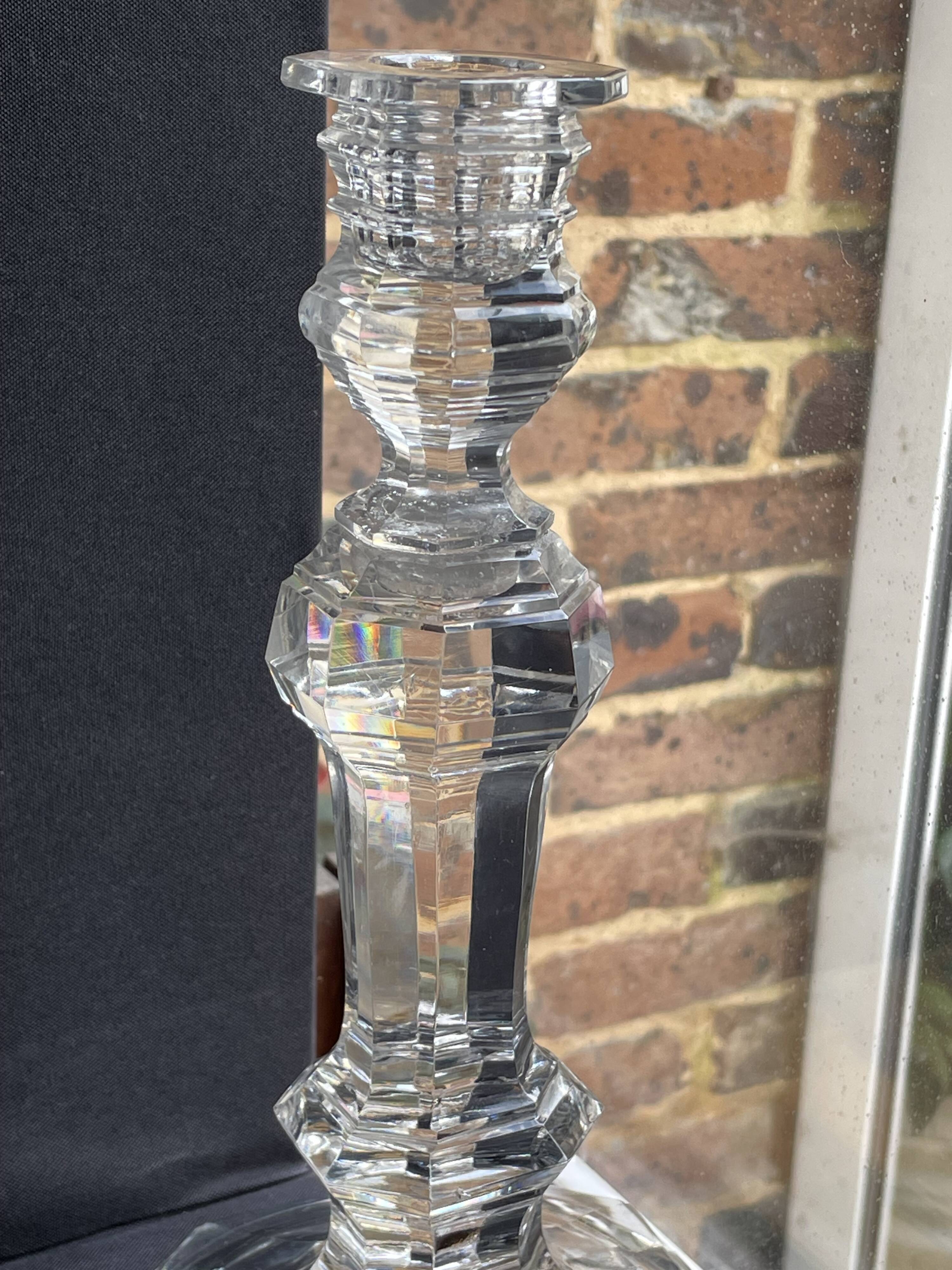 Baccarat Harcourt candle holder