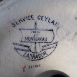 compotier earthenware CREIL and MONTEREAU