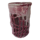 Original enamelled earthenware vase