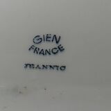 Plat de service de la faïencerie Gien modèle Jeannic
