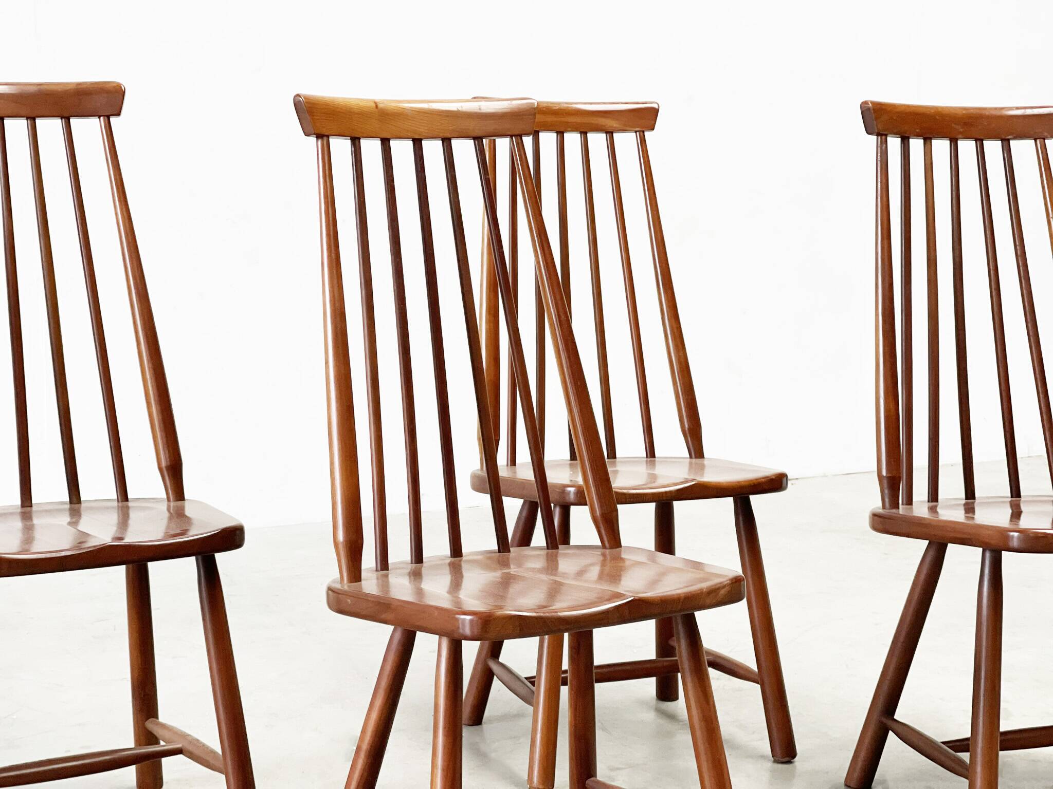 George Nakashima style dining chairs