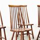 George Nakashima style dining chairs