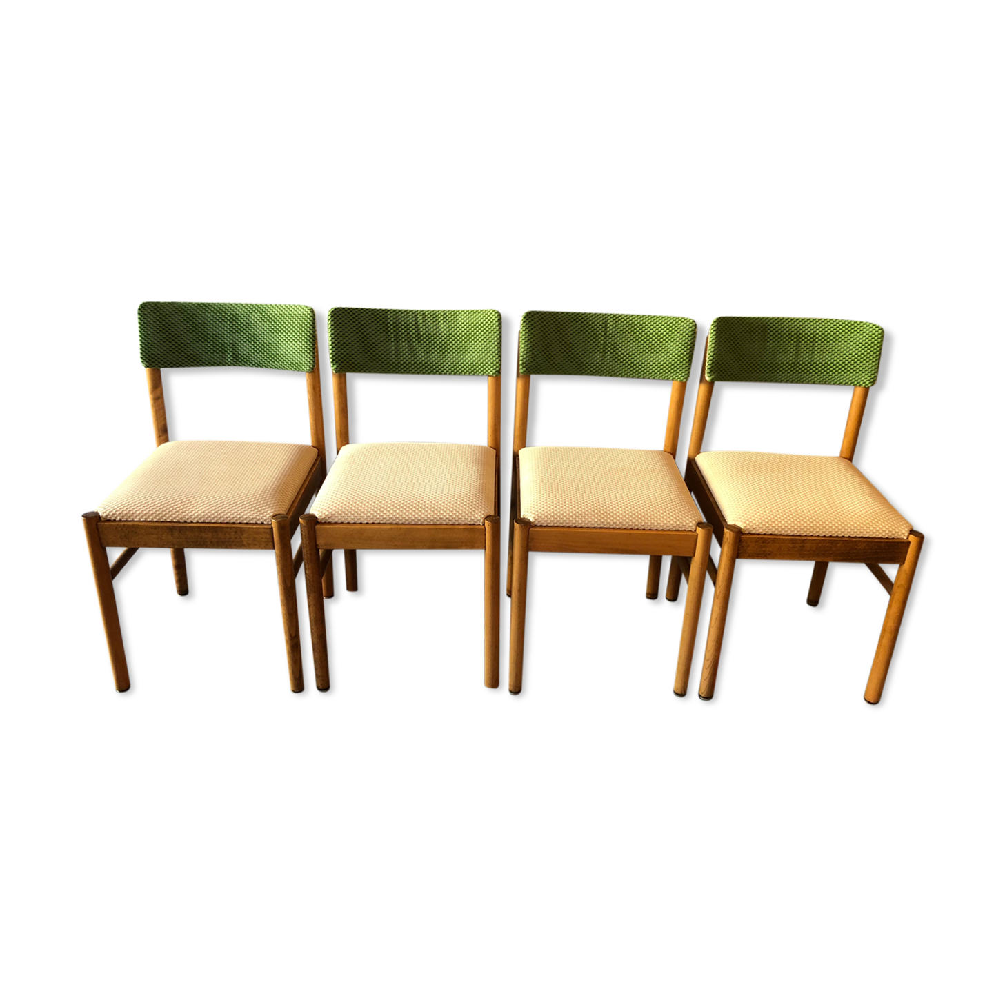 4 vintage Baumann chairs