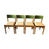 4 chaises Baumann vintage