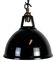 Vintage Industrial Black Painted Pendant Lamp