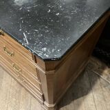 Louis XVI-style 4-drawer chest of drawers