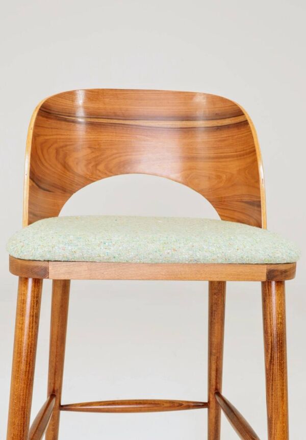 Tabouret de bar palisander Brasil Apple green granola