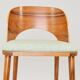 Brasil Apple Green Granola Palisander Bar Stool
