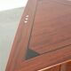Table basse/table d'appoint en design Art Déco triangulaire