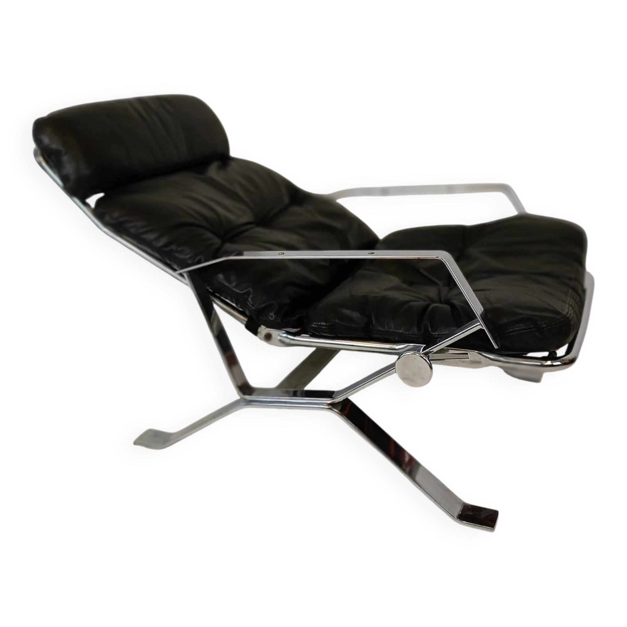 Fauteuil lounge style années 50 pour Airborne International, Belgique