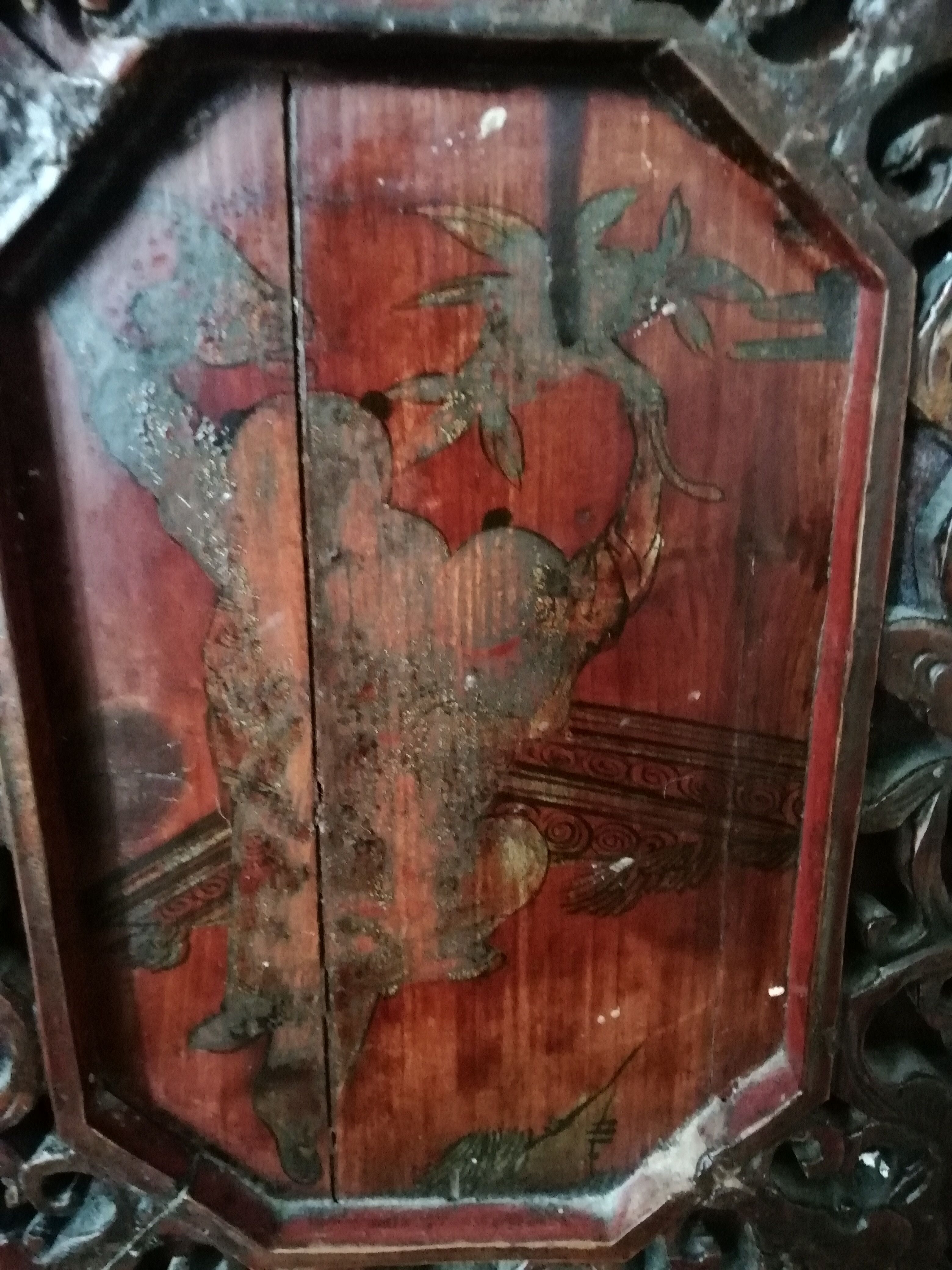 Antique Chinese wardrobe