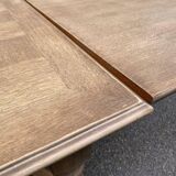 Table à manger de ferme extensible rénovée en bois 260cm du 19ème