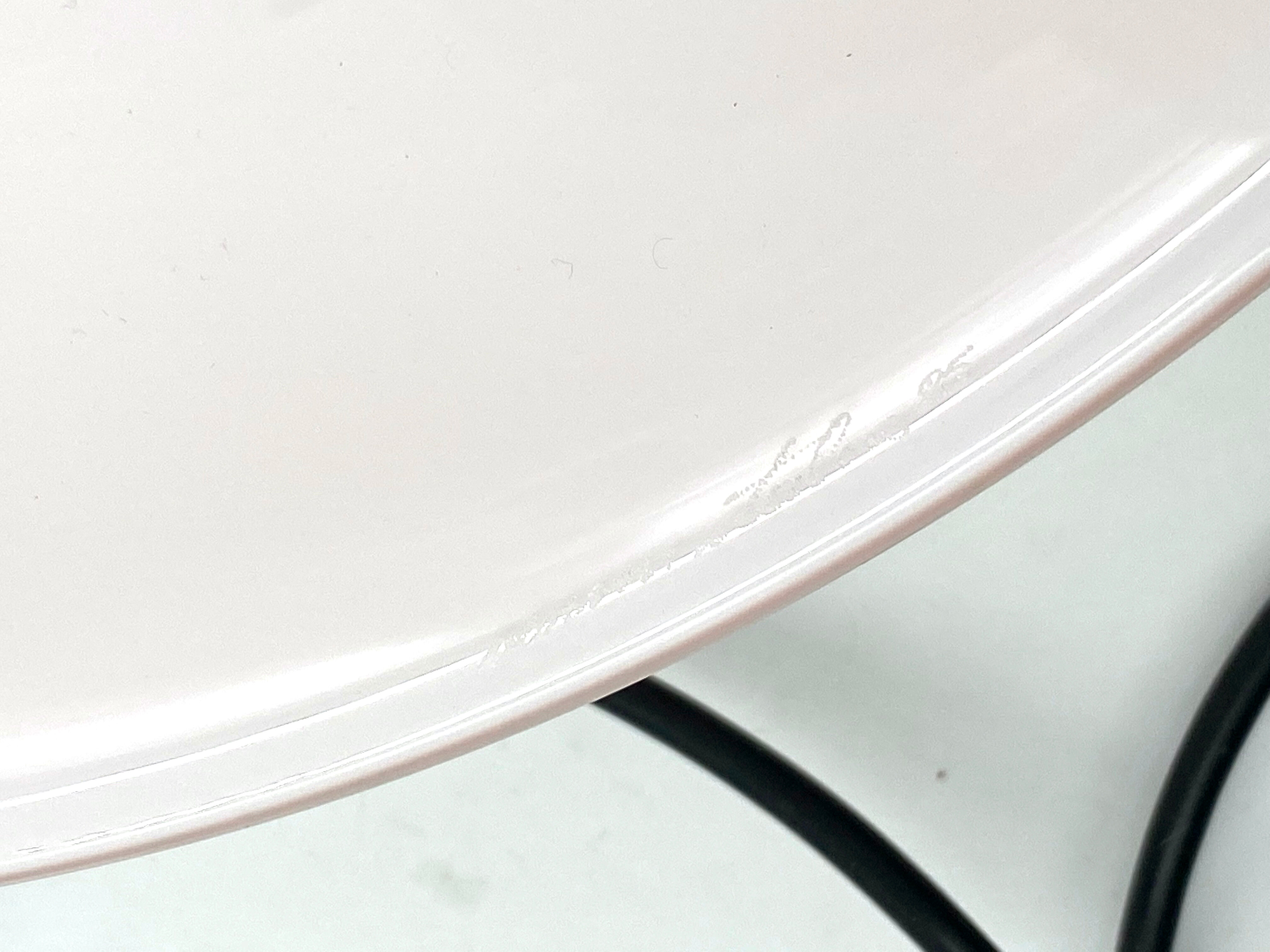 Cini Boeri, 2 Pink glass "Chiara" Table Lamp, Venini Murano, Italy, 1984