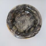 Alabaster owl ashtray