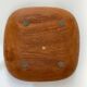 Large vintage teak salad bowl or centrepiece, 1960s design.