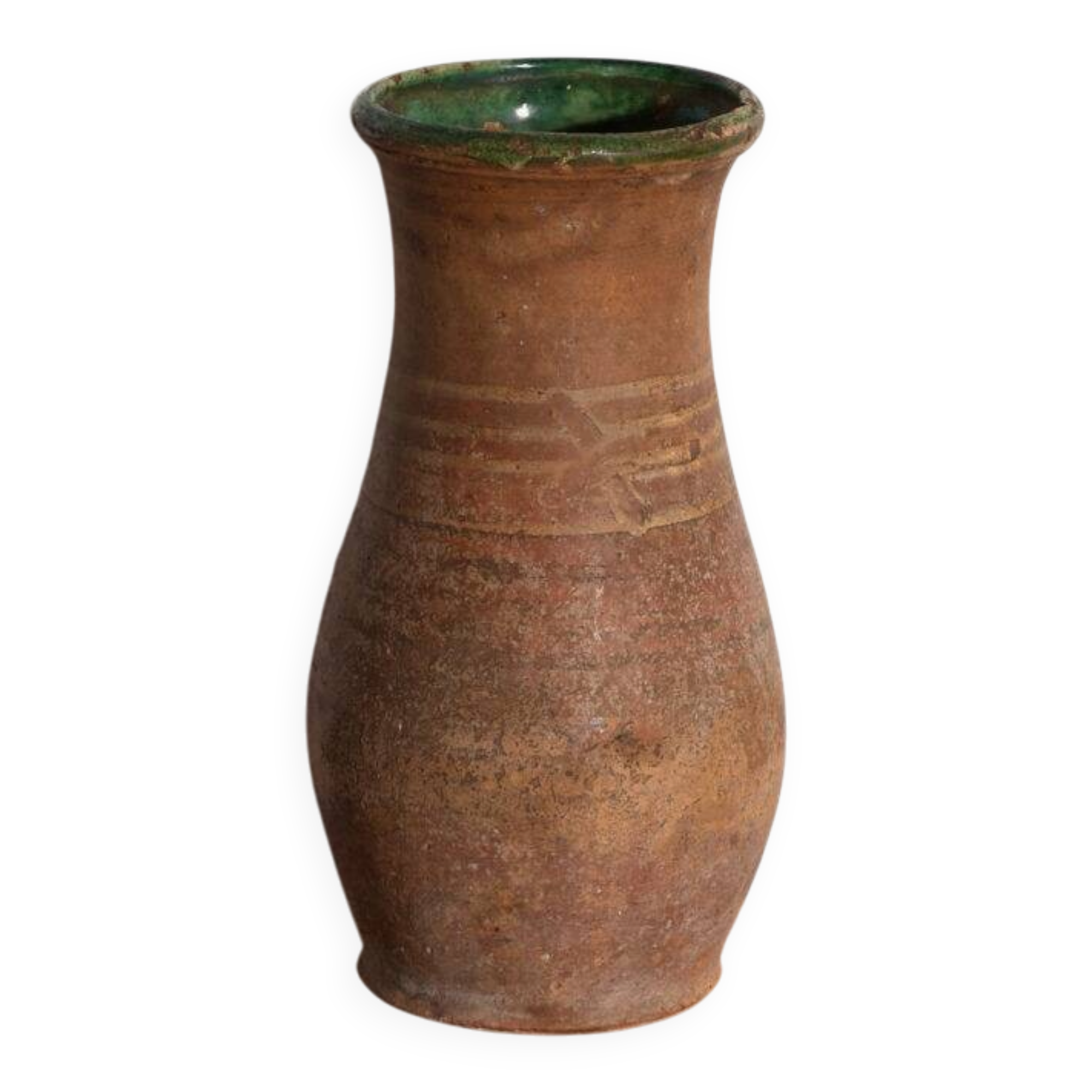Antique glazed ceramic vase – Central Europe, circa 1920