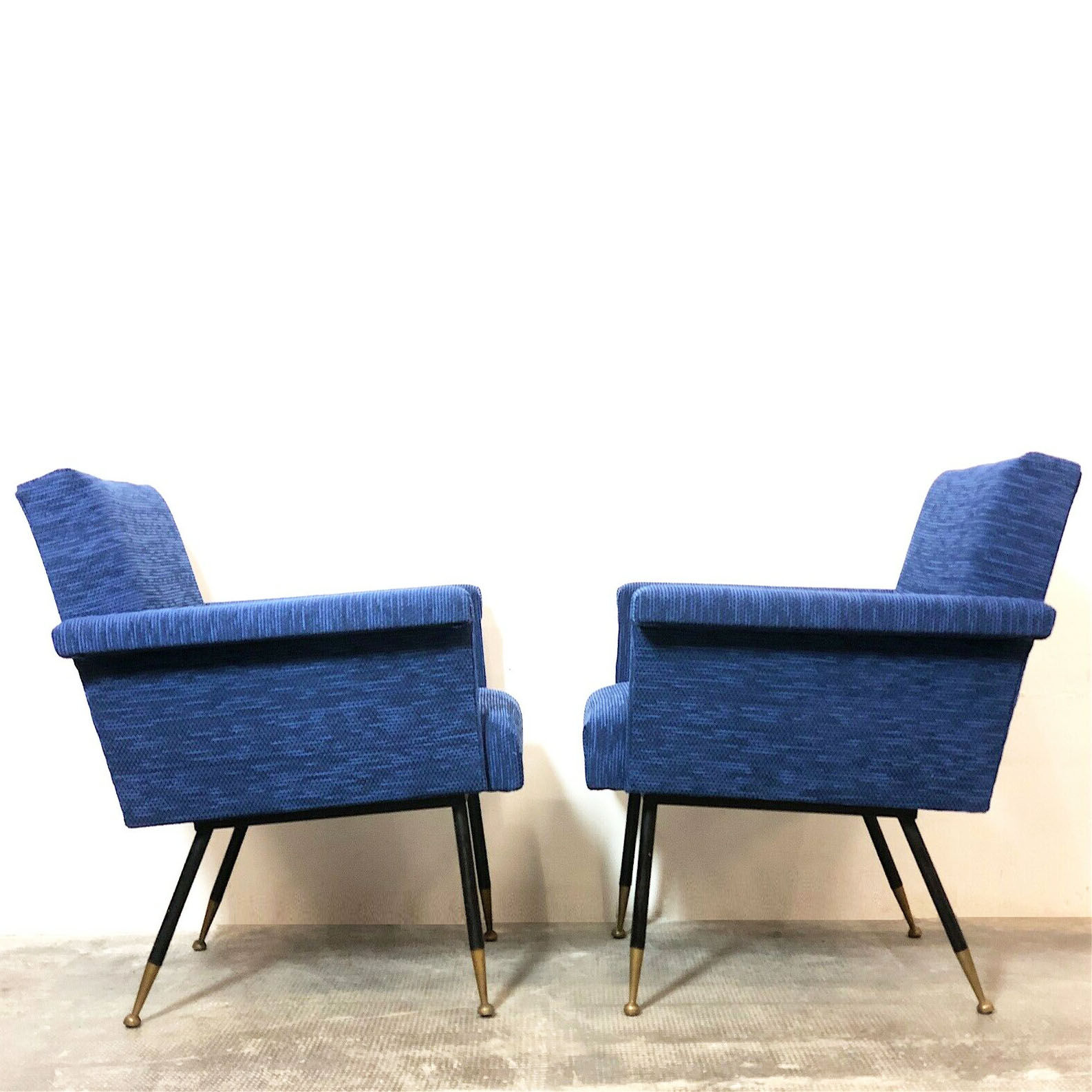 Pair of lounge chairs Renzo Minotti, Italy, 60s