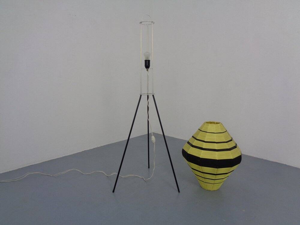 Mid-Century Tripod Floor Lamp, Germany, 1950s