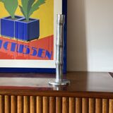 Hollywood regency bamboo shaped candle holder, Italy 1970s