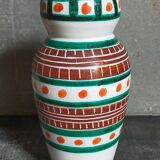 Vintage ceramic vase A. Fazio Vallauris 50s