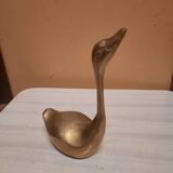 Brass swan