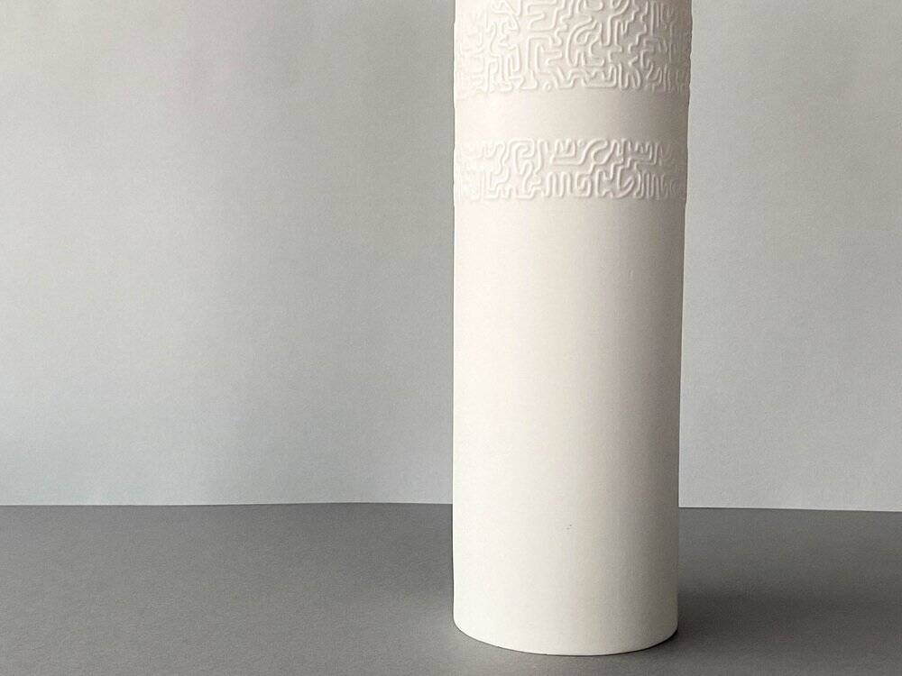 Porcelain vase by Cuno Fischer for Rosenthal, 1970s