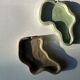 Mint-caramel flame ashtray - Tram Gomsu