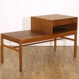 Scandinavian teak side table, 1960s
