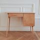 Renovated vintage Baumann desk, 1960s.