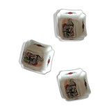 Set of 3 Sarreguemines Obernai ramekins
