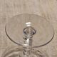 7 crystal champagne coupes from Baccarat - engraved with fillets