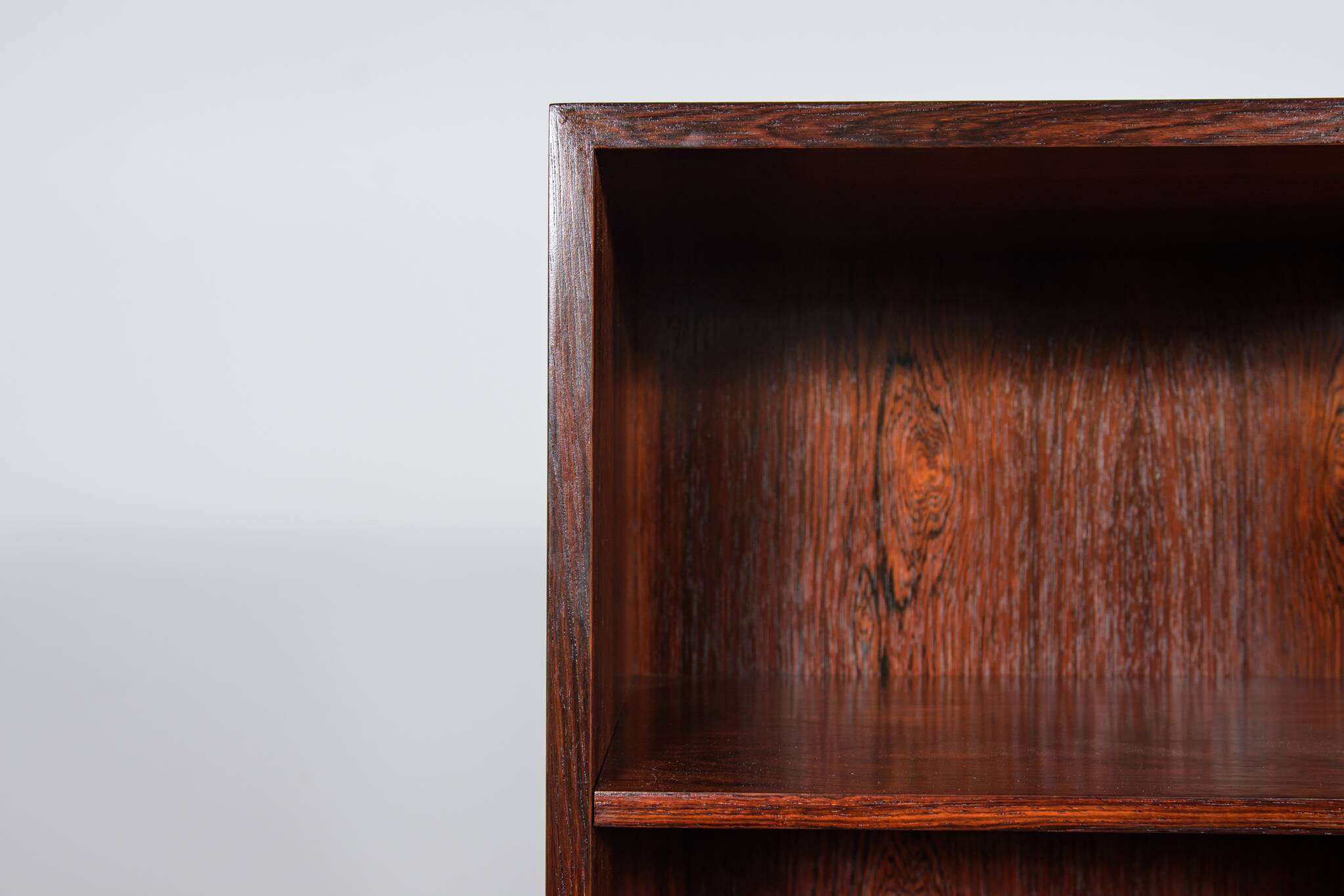 Mid-Century Rosewood Tall Shelf, Denmark, 1960s