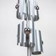 Brushed metal chandelier by Polam Bielsko, 1960s-1970s