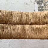 Set of 4 straw chairs circa Dordogne