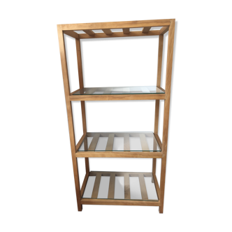 Wooden shelf