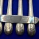 Set of 6 small silver-plated Navy knives from Christofle