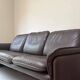 Vintage DS-61 leather 3-seater sofa by de Sede
