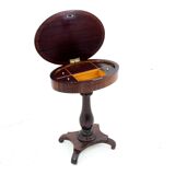 Biedermeier thread table, northern europe, circa 1870.