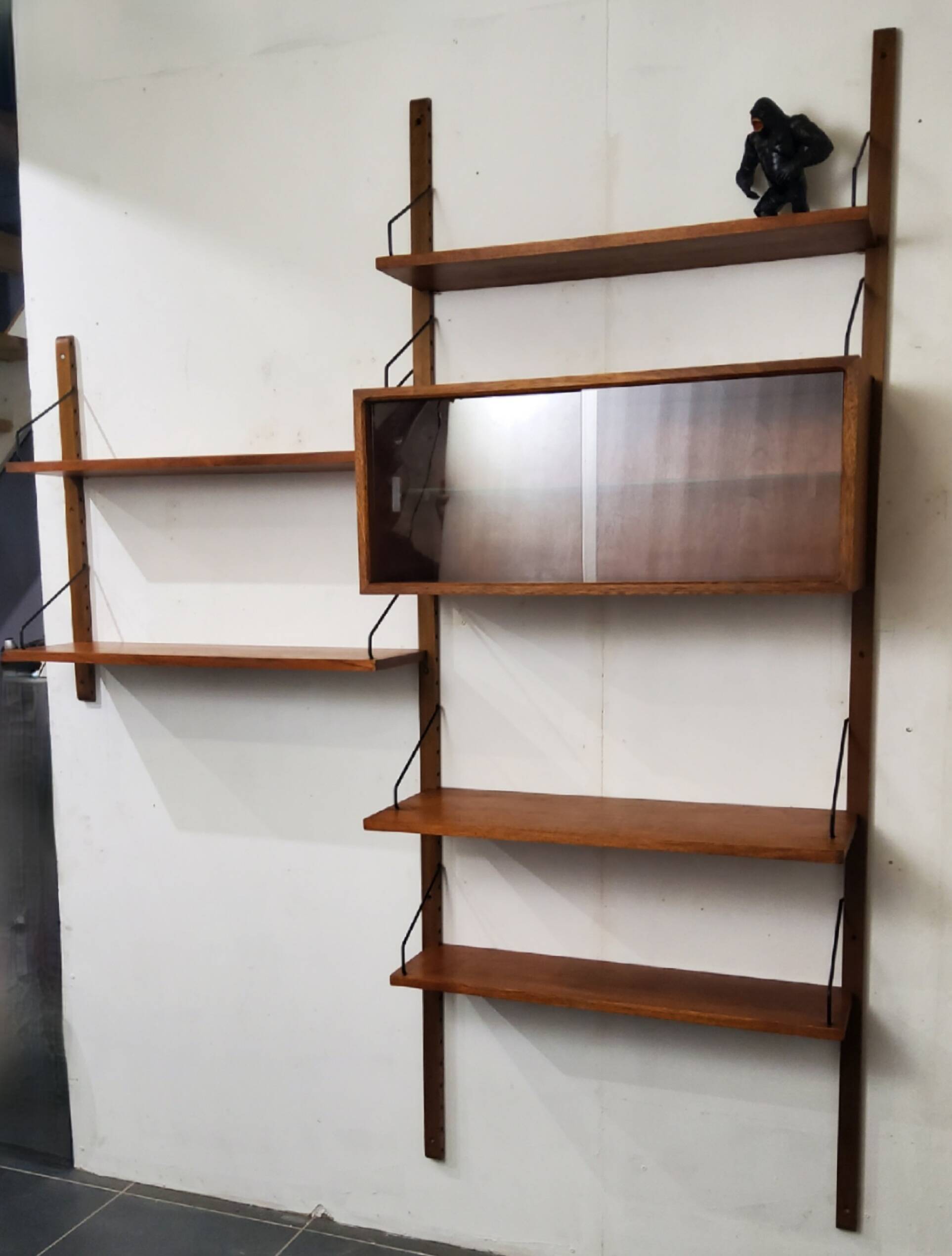 Modular wall shelf by Poul Cadovius, 1960