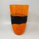 1970s Astonishing Vase By Ca' dei Vetrai in Murano Glass. Made in Italy