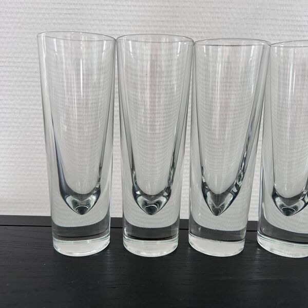 Service de 6 verres Habitat 1980