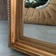 Beveled mirror gilded leaf XXth, 142x82 cm