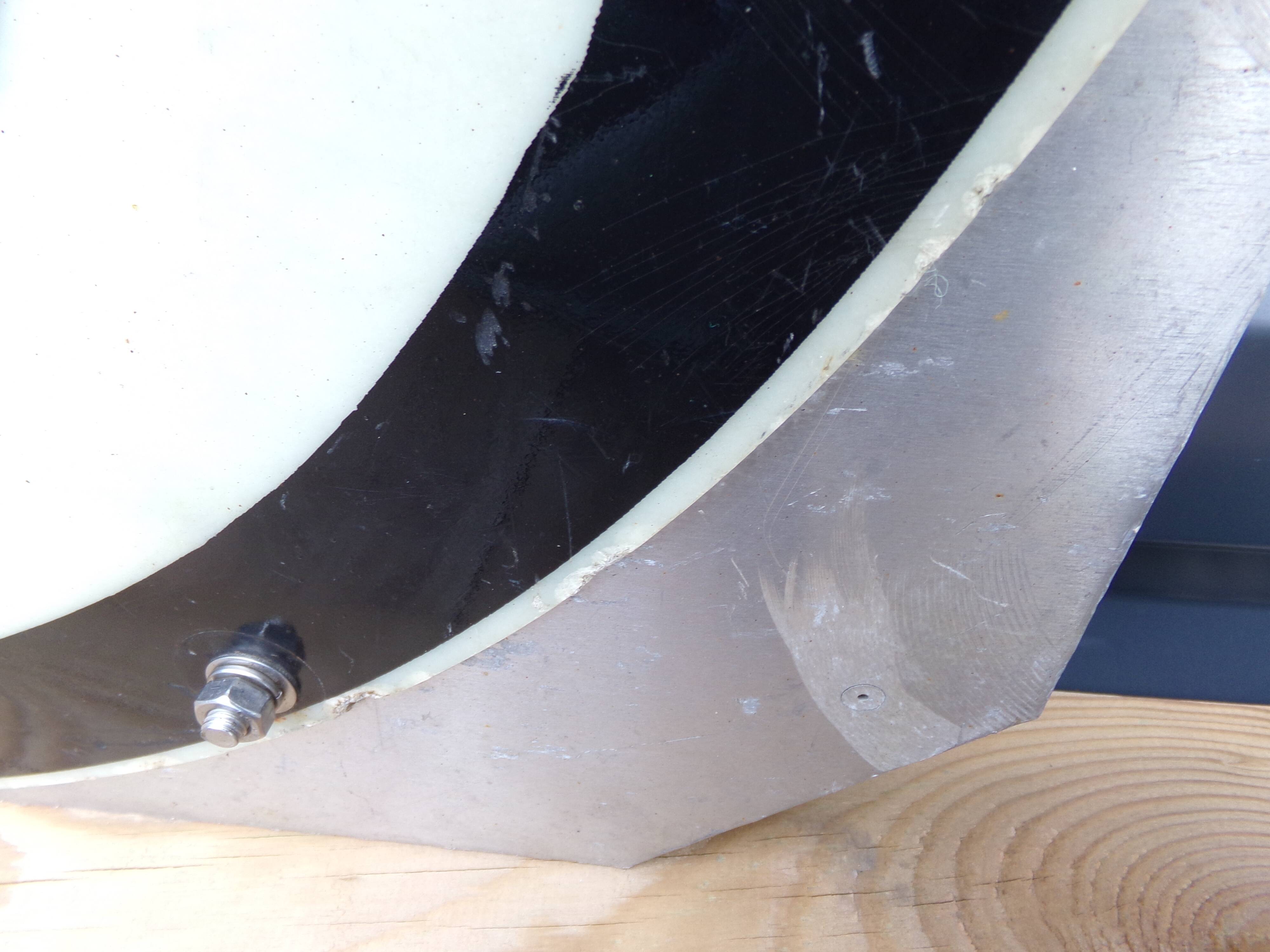 Industrial decorative limitation plate