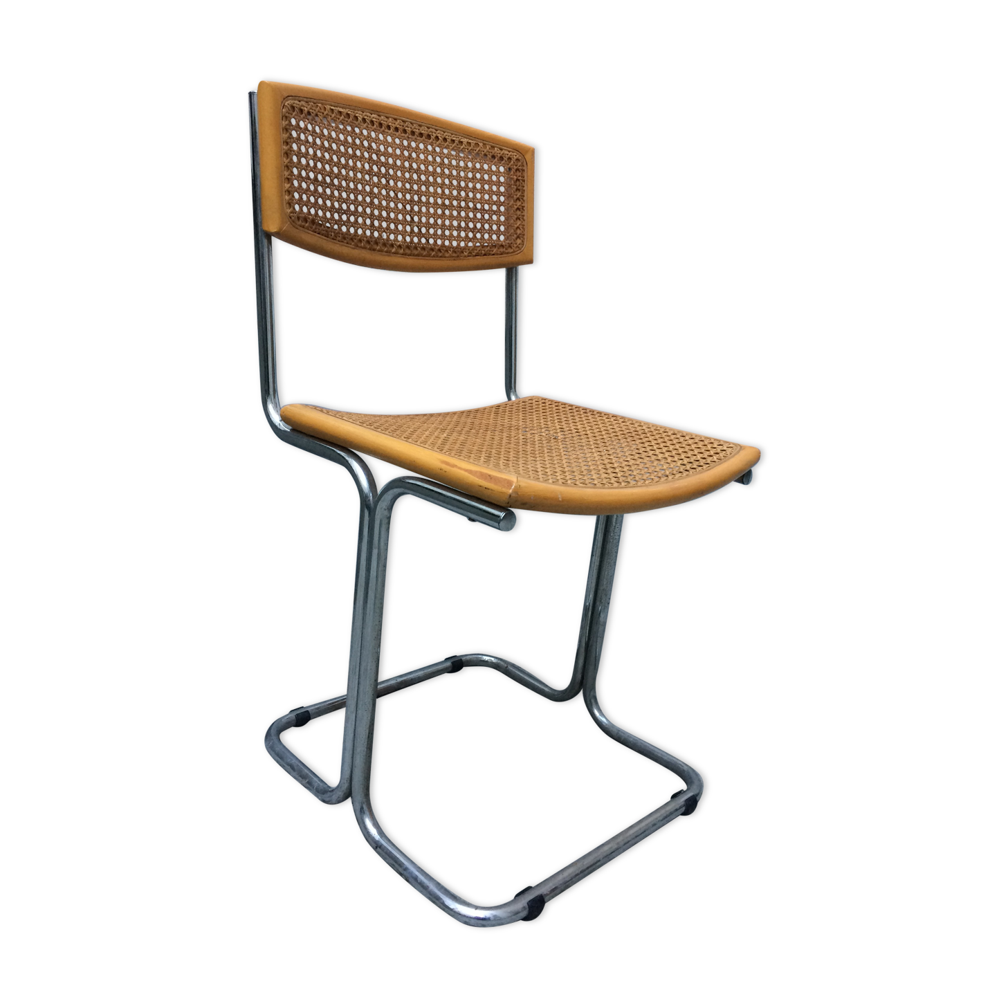 Vintage canned chair