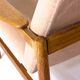 Ensemble de deux fauteuils danois en tissu rose